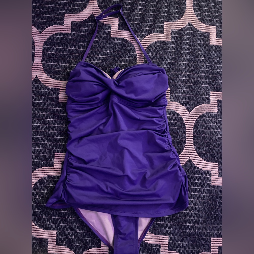 Women’s purple swimsuit